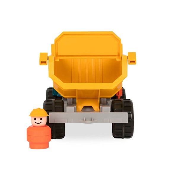 Battat  Dump Truck Classic Toddler Trucks w/Soft Rubber Wheels For 18+ Months - Picture 7 of 16